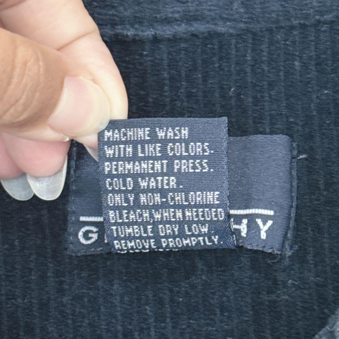 【ジバンシー】ベロアポロシャツ ビンテージ 90s アクティブウェア 古着 L