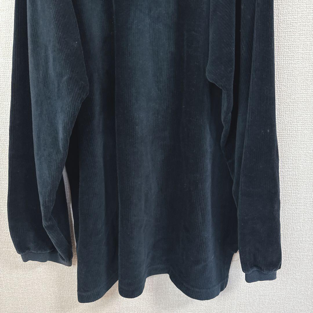 【ジバンシー】ベロアポロシャツ ビンテージ 90s アクティブウェア 古着 L