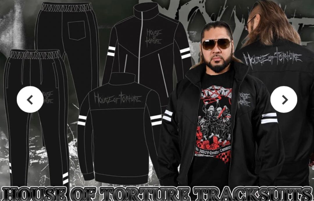 新日本プロレス HOUSE OF TORTURE ジャージ(2025)