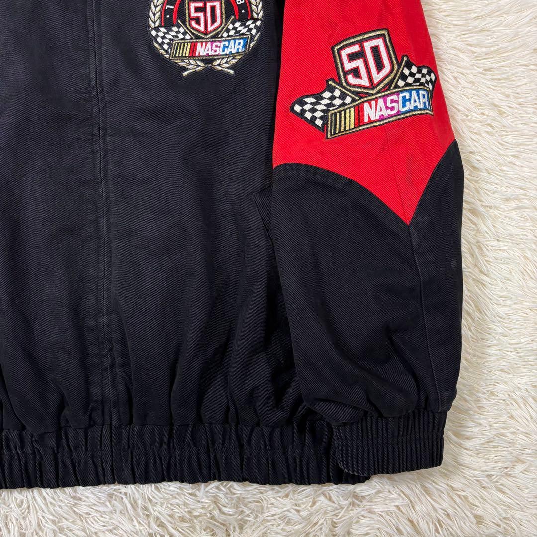 NASCAR 50周年 刺繍ブルゾン 4XL LogoAthletic ナスカー