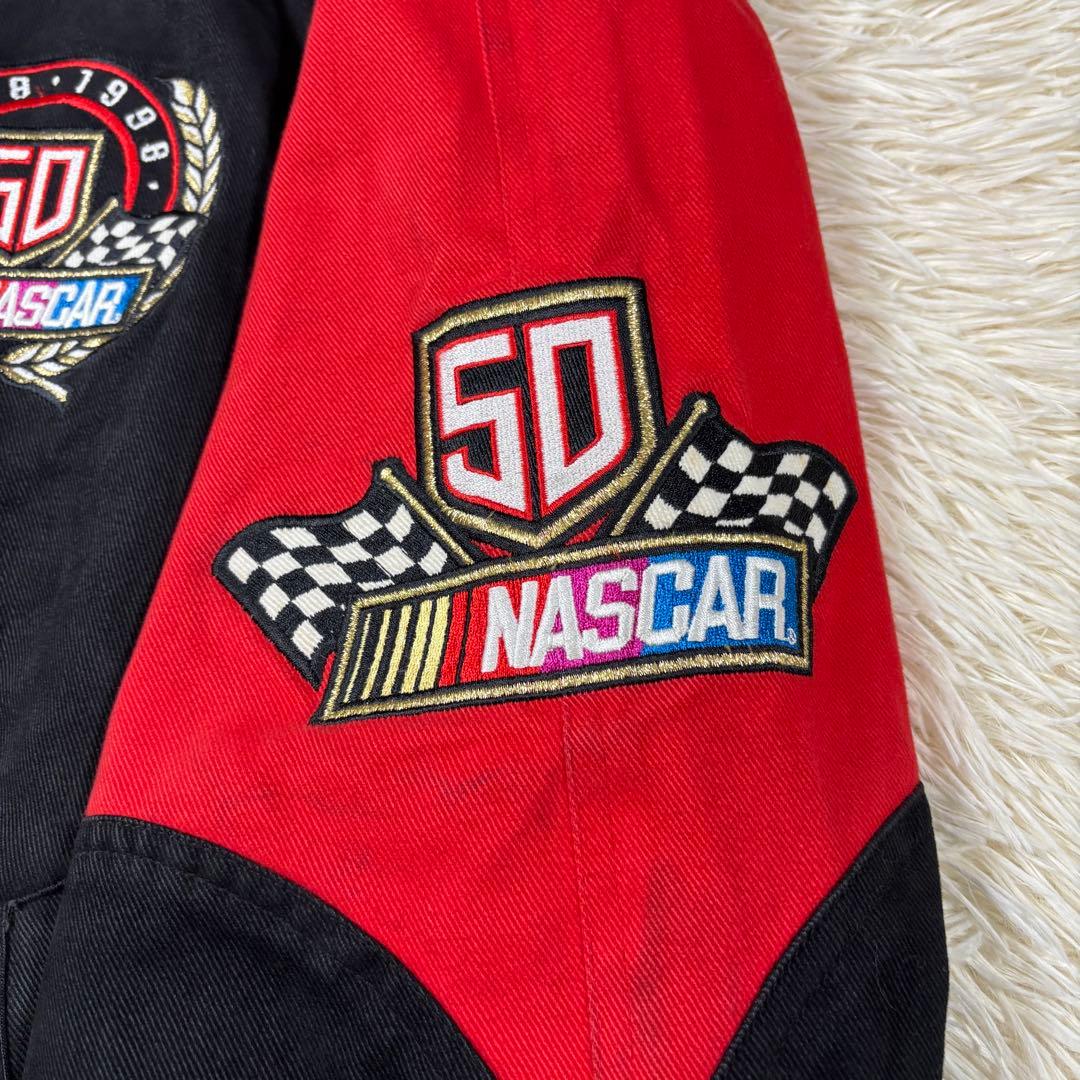 NASCAR 50周年 刺繍ブルゾン 4XL LogoAthletic ナスカー