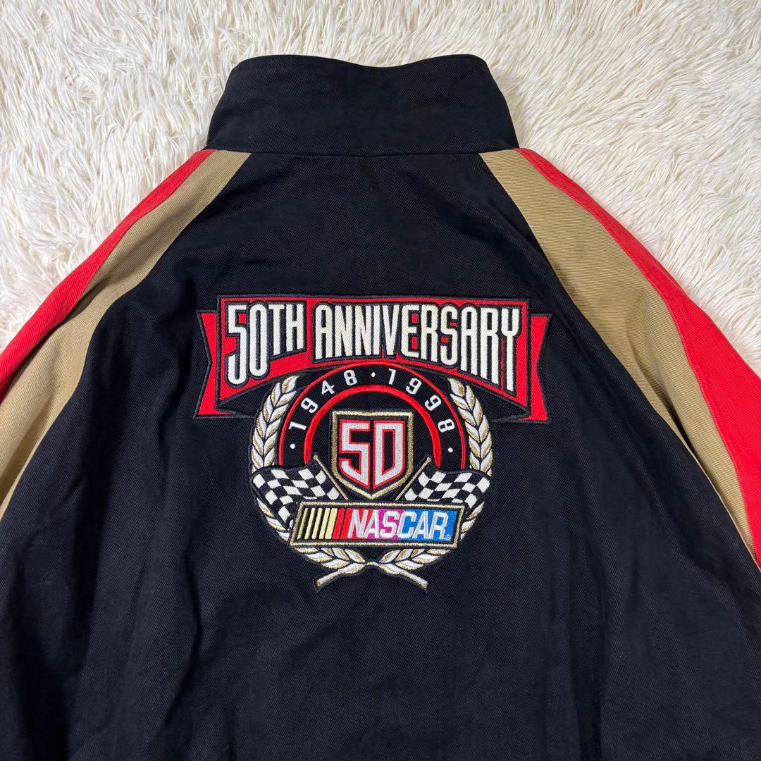 NASCAR 50周年 刺繍ブルゾン 4XL LogoAthletic ナスカー