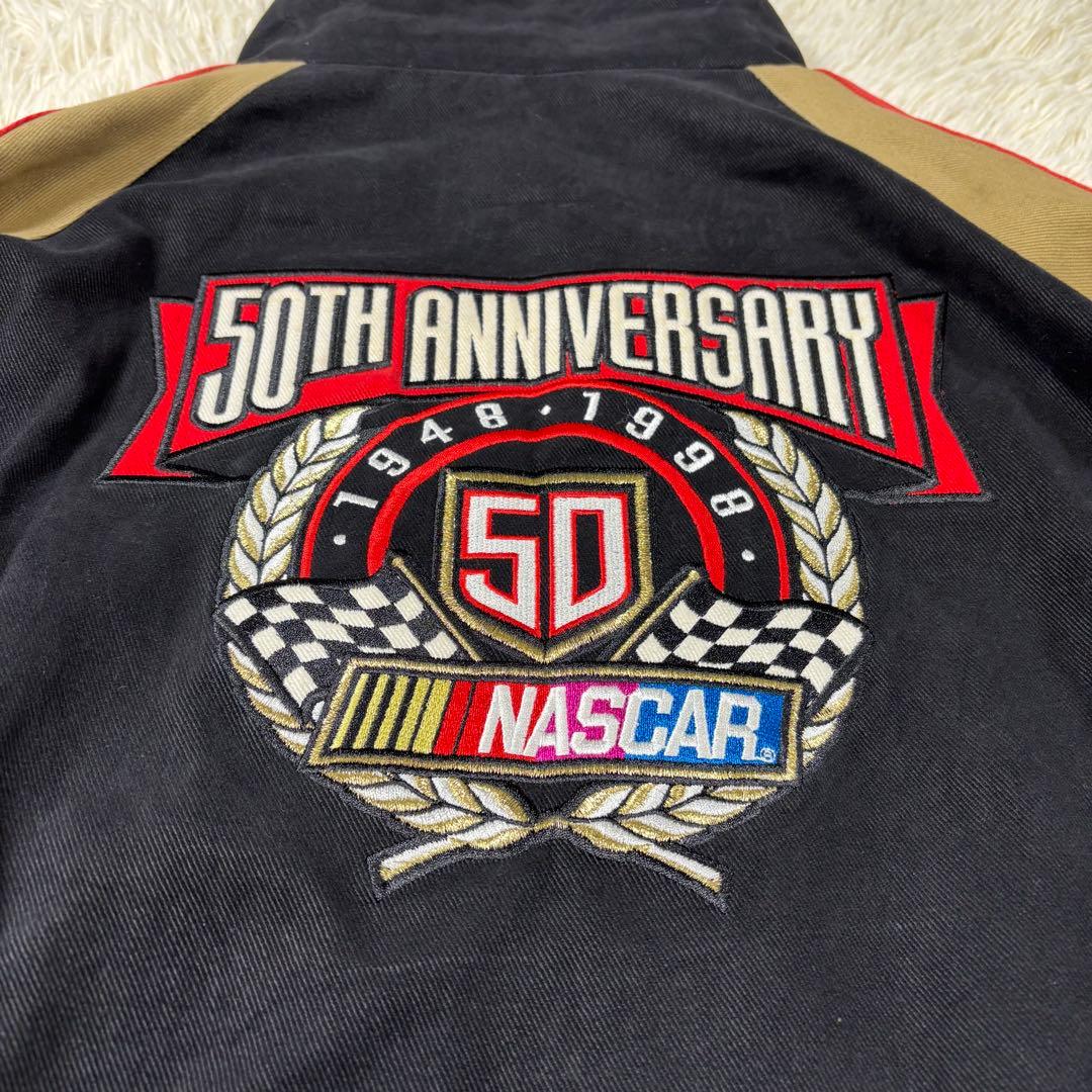 NASCAR 50周年 刺繍ブルゾン 4XL LogoAthletic ナスカー