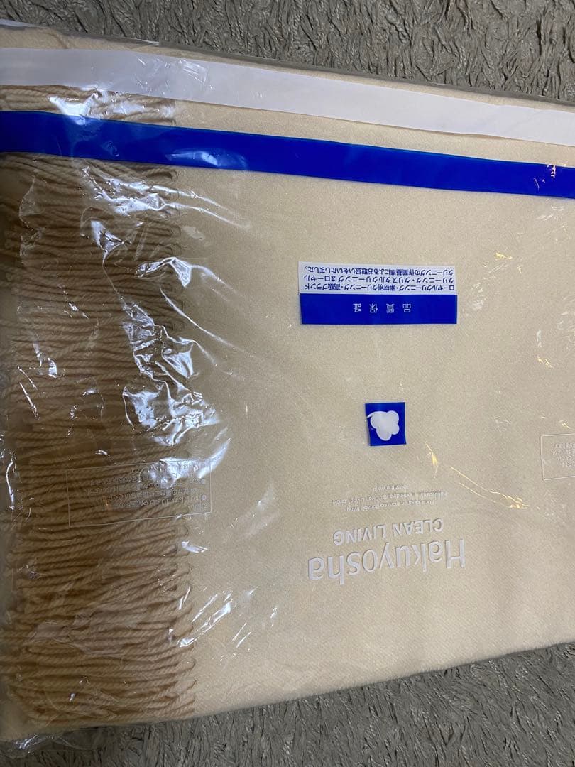 Johnstons OF ELGIN カシミヤ 大判 ストール クリーニング済