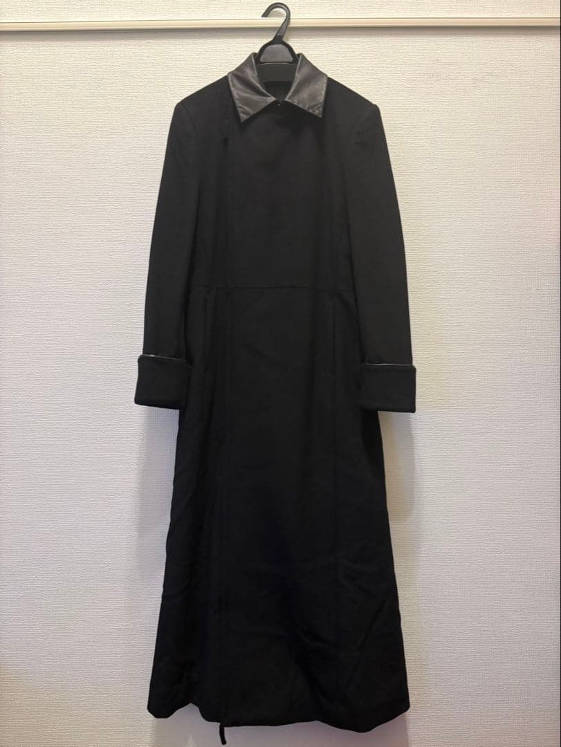 希少 JEAN PAUL GAULTIER レザーカラーコート