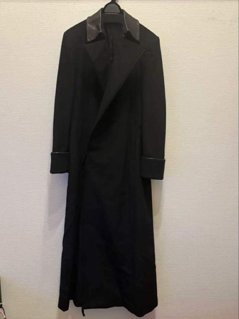 希少 JEAN PAUL GAULTIER レザーカラーコート