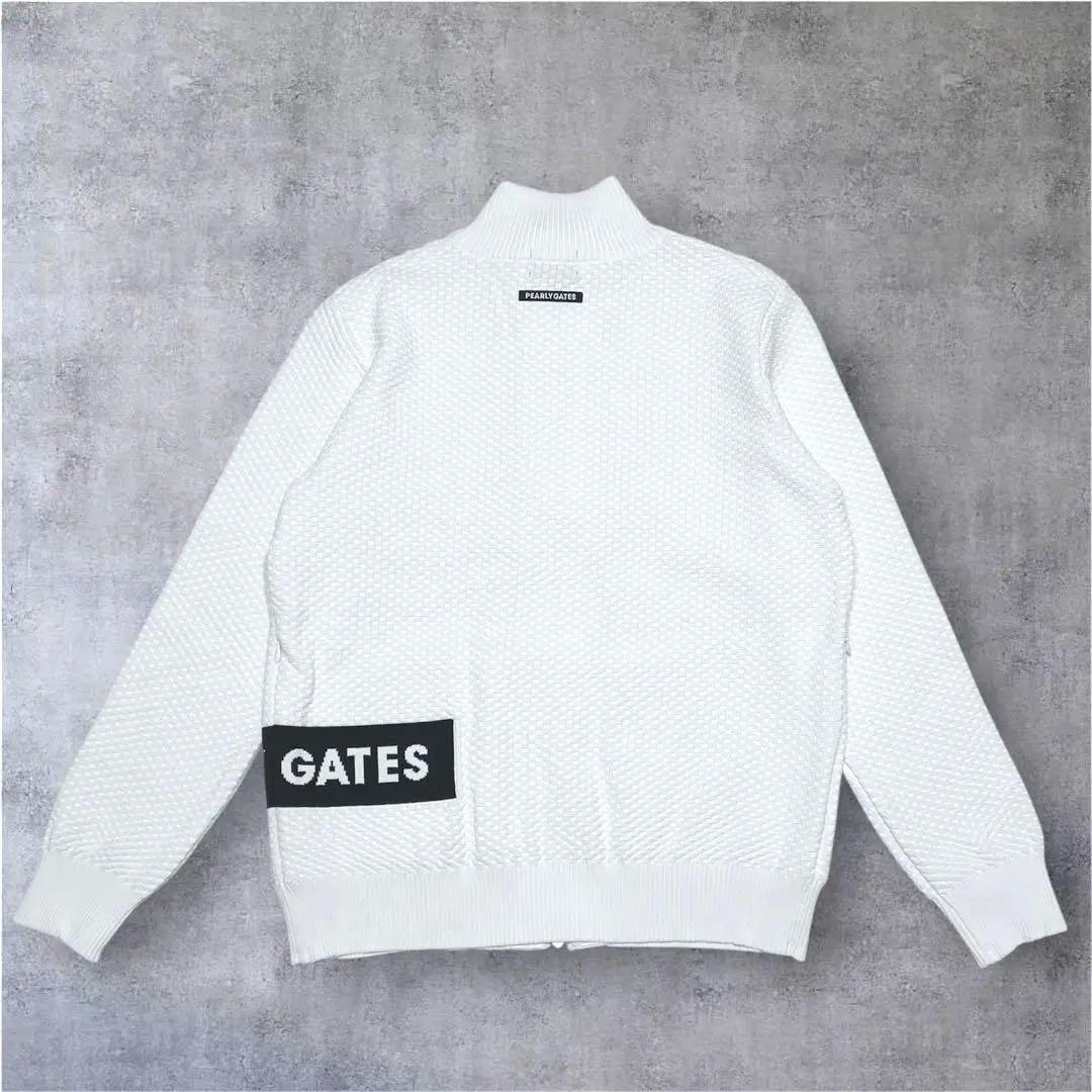 美品✨PEARLY GATES ホワイト ジャケット サイズ2 レディース 希少