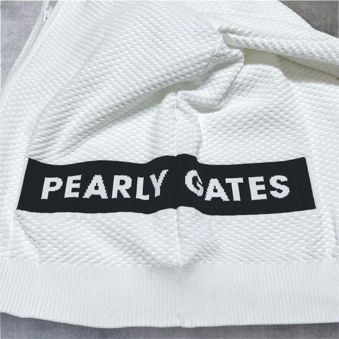 美品✨PEARLY GATES ホワイト ジャケット サイズ2 レディース 希少