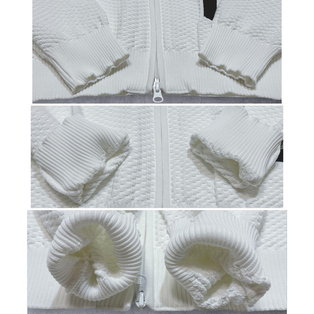 美品✨PEARLY GATES ホワイト ジャケット サイズ2 レディース 希少