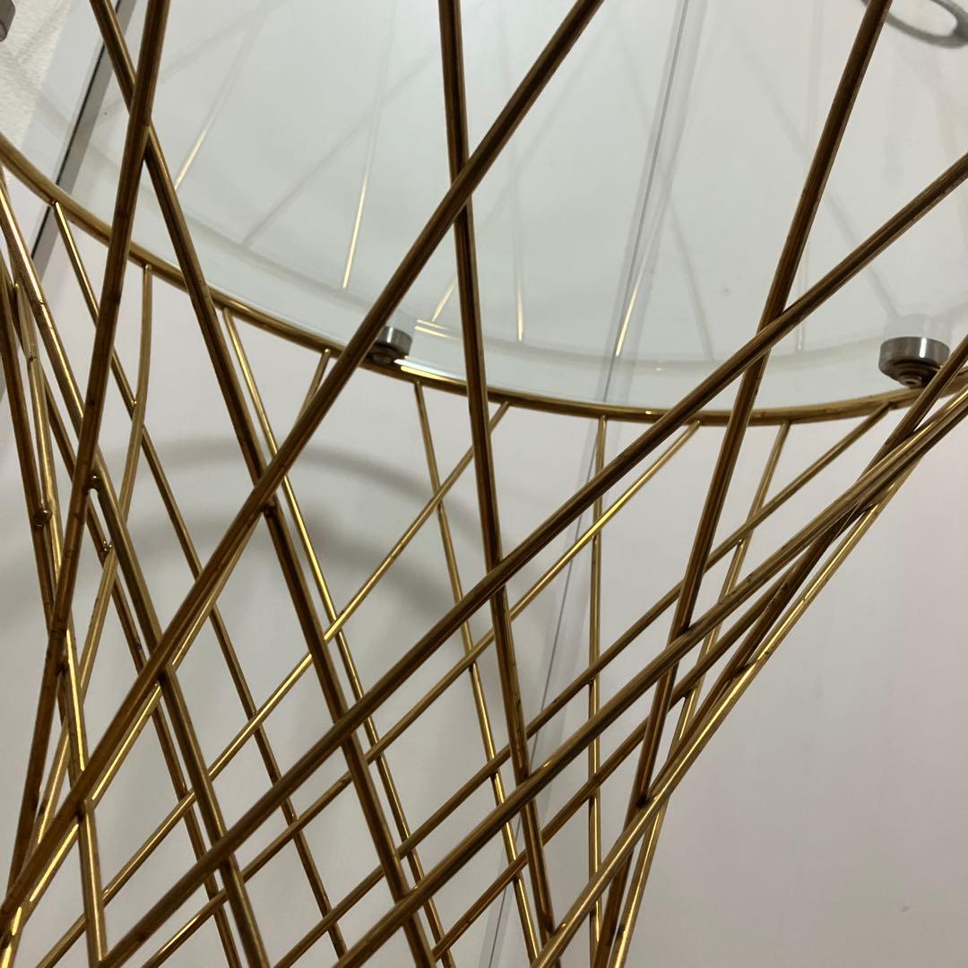 Francfranc フランフラン マーリア ガラス サイドテーブル