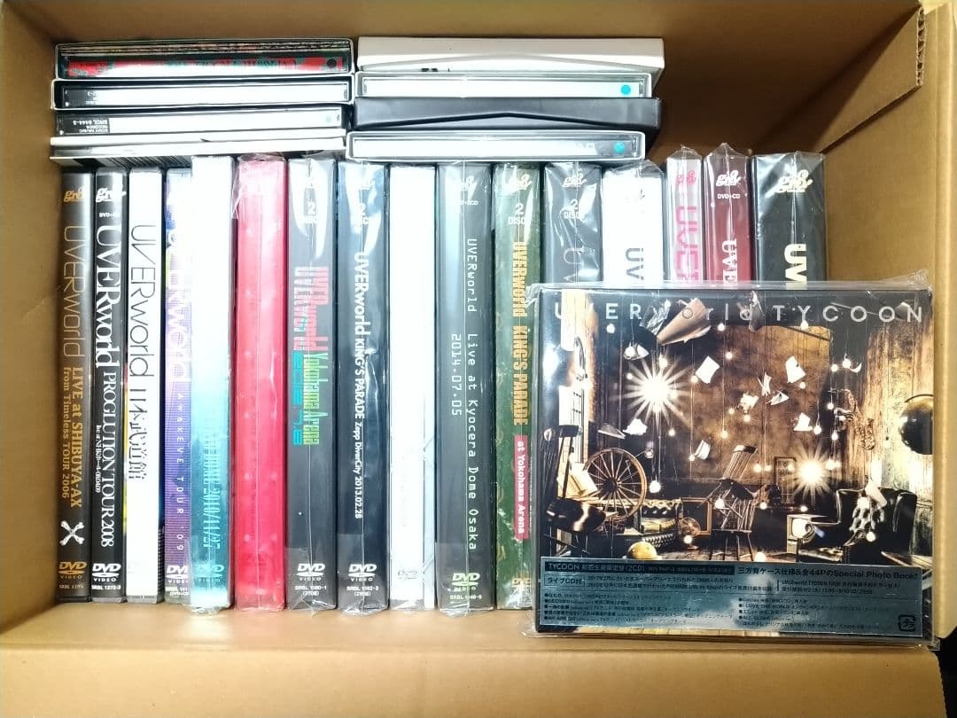 UVERworld アルバム ライブDVD 纏め売り