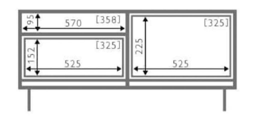 送料込み！美品！unico kirp 1200cm幅　テレビ台