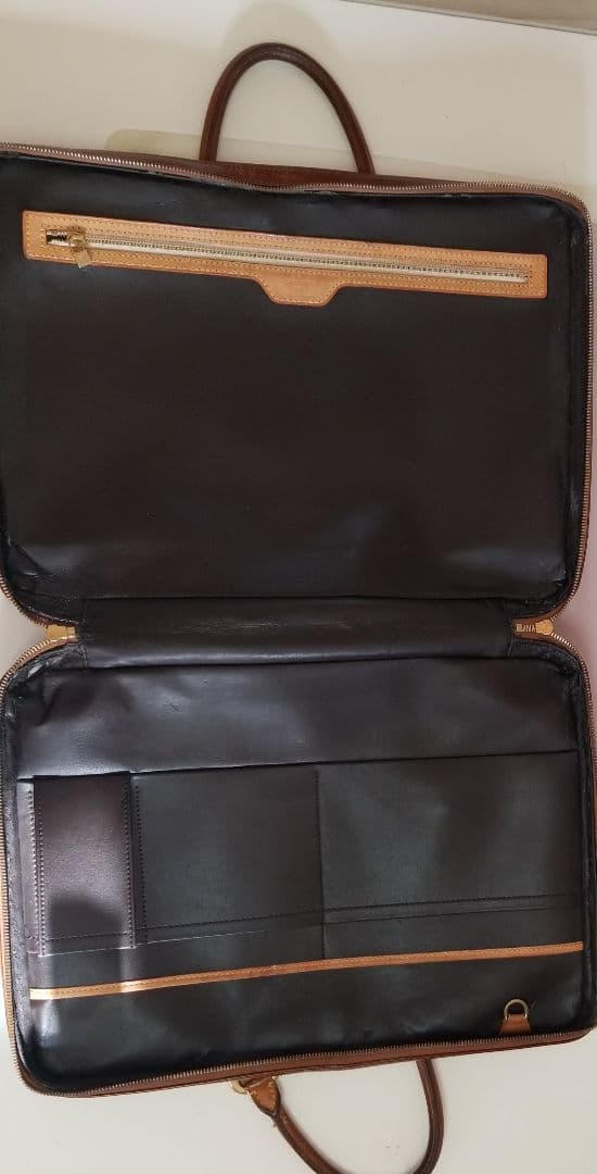 LOUIS VUITTON モノグラム ヴェルニ ヴァンダム ビジネスバッグ