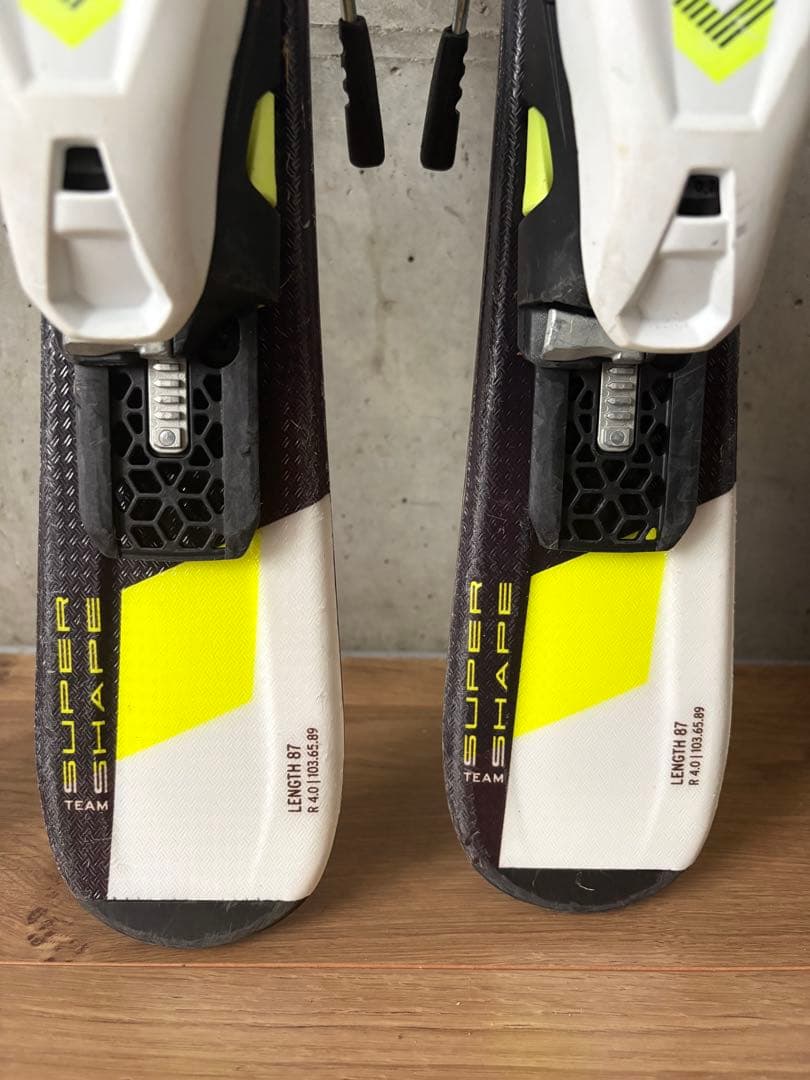 HEAD 87 スキー3点セット バインディング・靴・ポール付