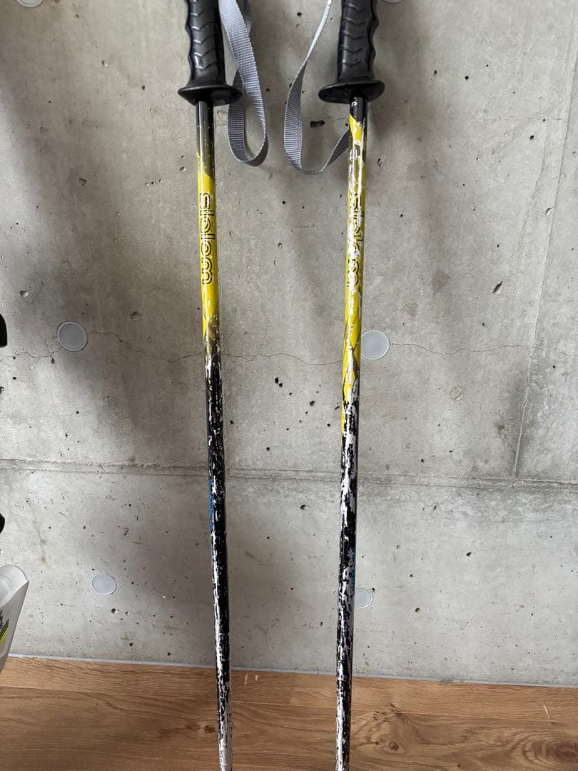 HEAD 87 スキー3点セット バインディング・靴・ポール付