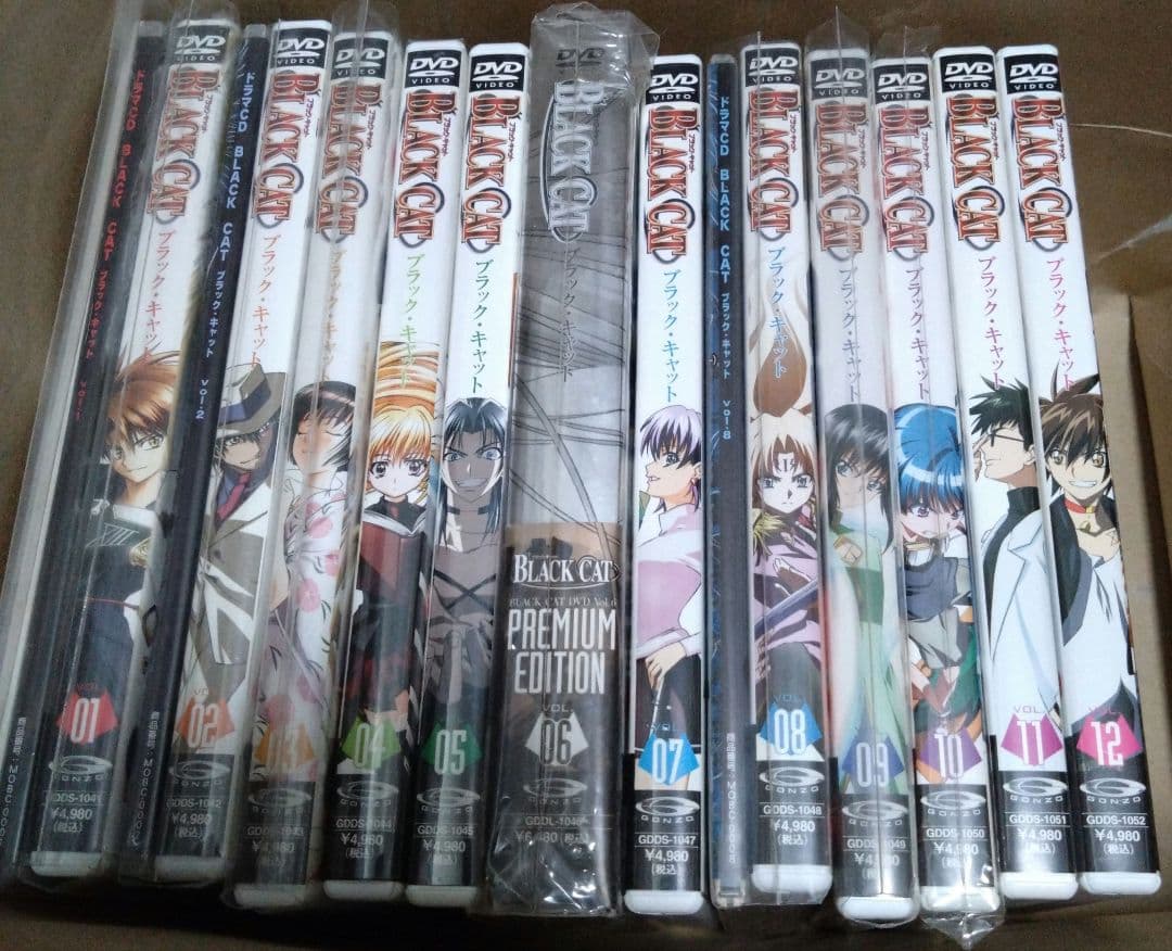 BLACK CAT Vol.1〜12 全巻セット ブラックキャット 初回特典付