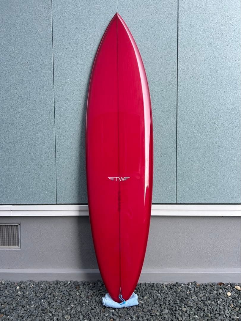 タイラーウォーレン フィン付　Tyler Warren 6'6 ミッドレングス