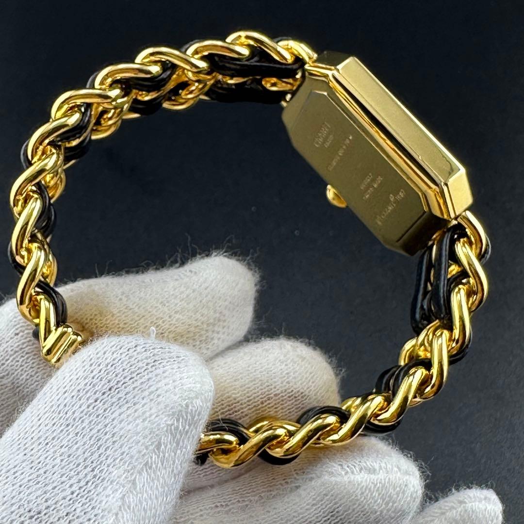 ★稼働　CHANEL プルミエール　S ブラック/ゴールド　シャネル