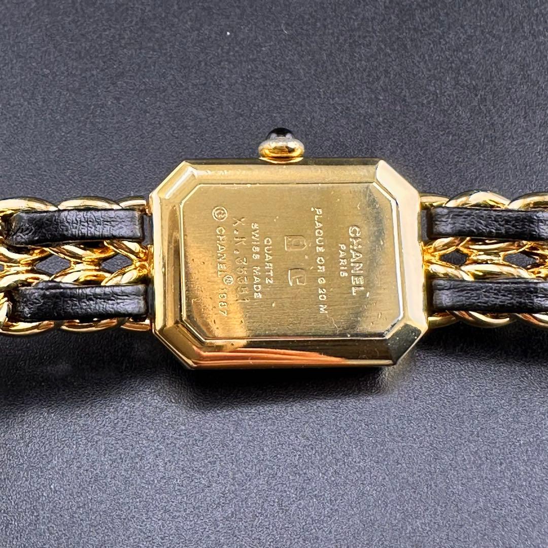 ★稼働　CHANEL プルミエール　S ブラック/ゴールド　シャネル