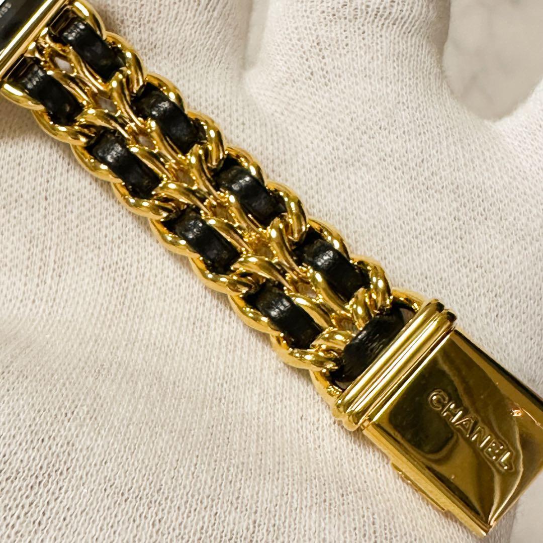 ★稼働　CHANEL プルミエール　S ブラック/ゴールド　シャネル