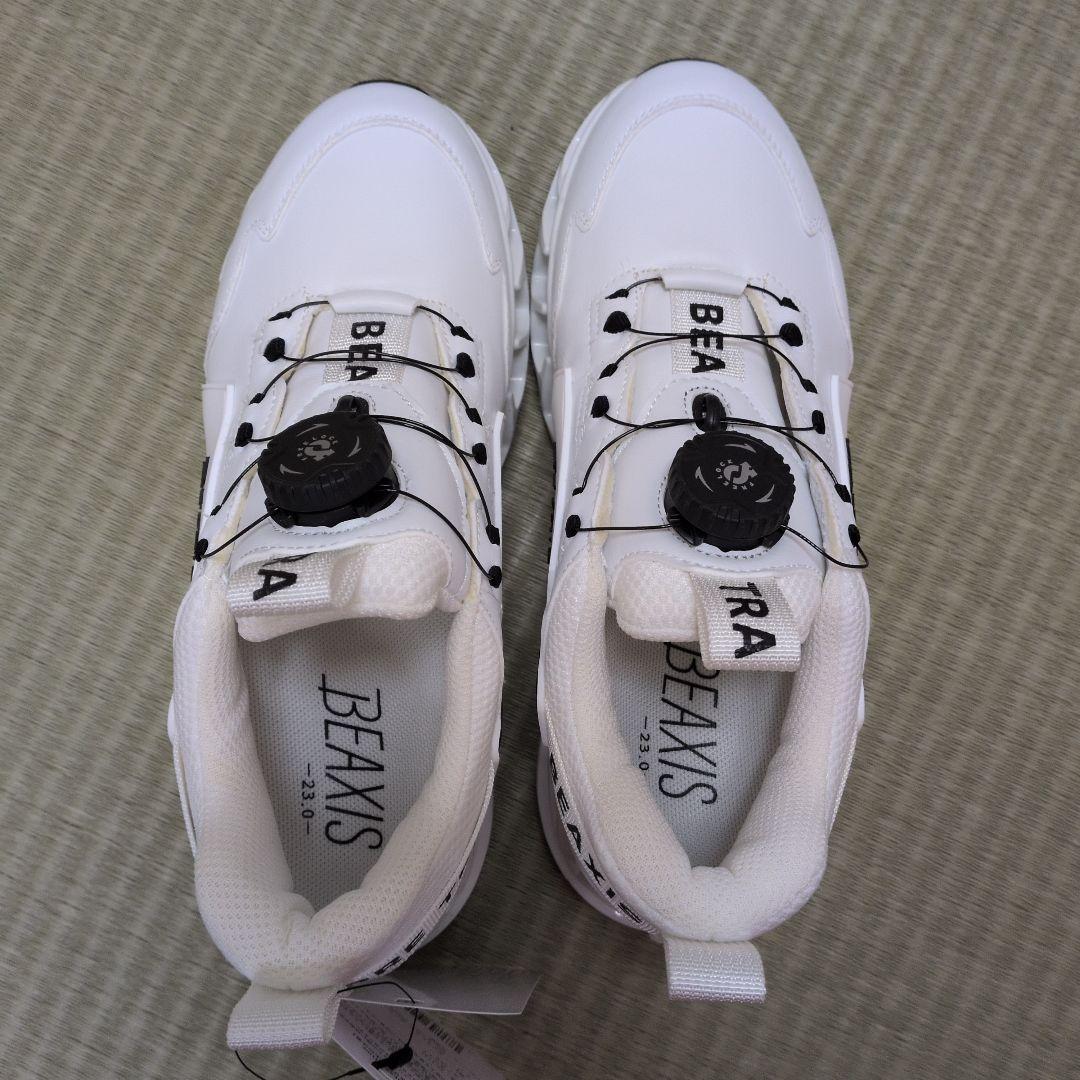 BEAXIS ゴルフシューズホワイト　23cm　未使用