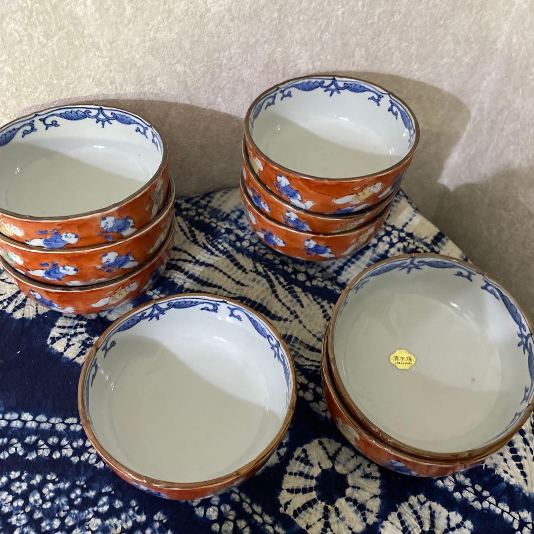 清水焼　雲東　向付　和皿　高級和食器