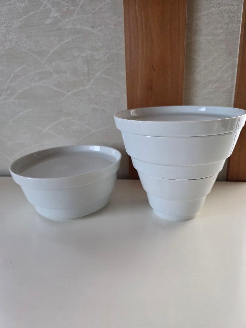 有田 ポーセリンラボ　コニック 白 2個　セット