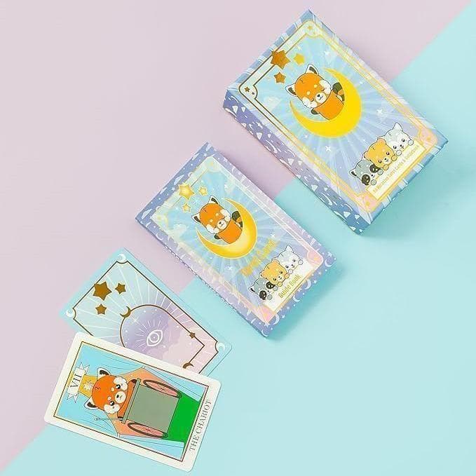 【正規品タロットカード】オーロラエッジ✨ゆる可愛い✨レッサーパンダ＆フレンド