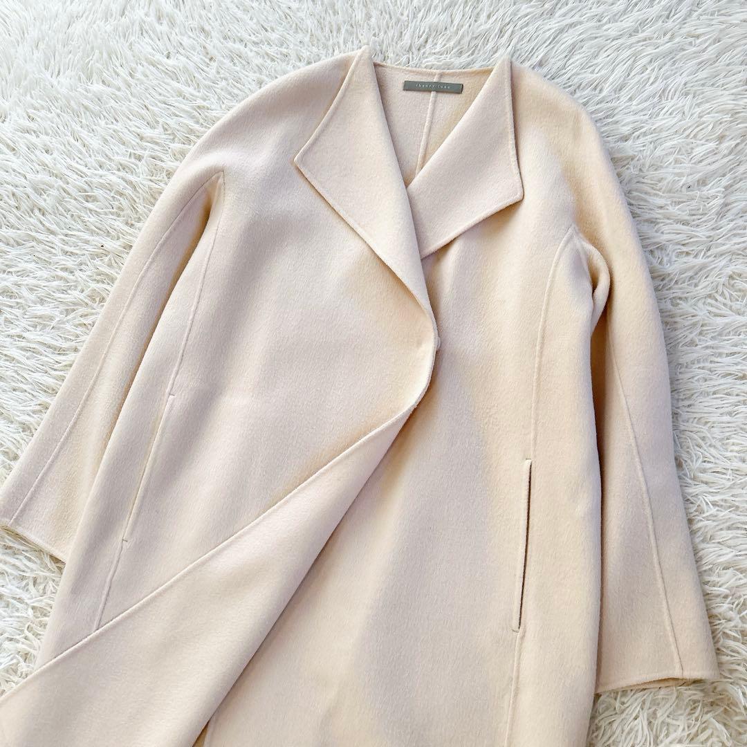 美品◎セオリーリュクス MOTION MARIO ダブルフェイス コート 38