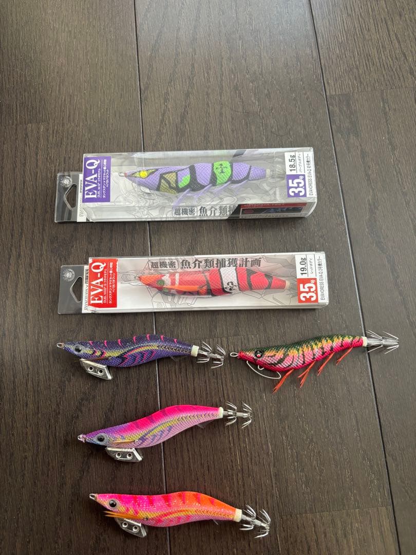 エギ限定コラボEVA×DRESS EVA-Q 初号機カラー/2号機カラー /他‼️