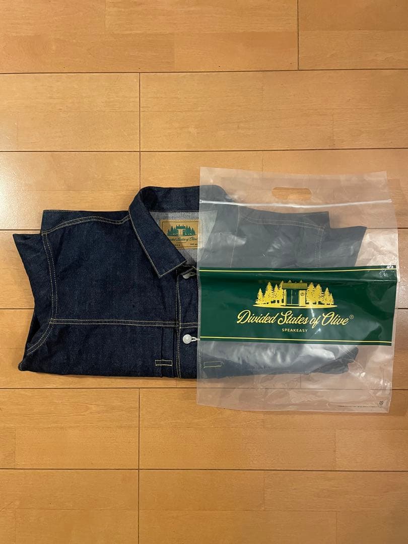 下馬オリーブ Divided States Of Olive デニムJKT 44