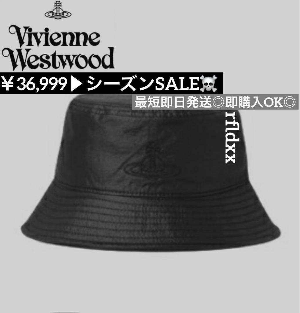 希少 Vivienne Westwood MAN バケットハット BLACK
