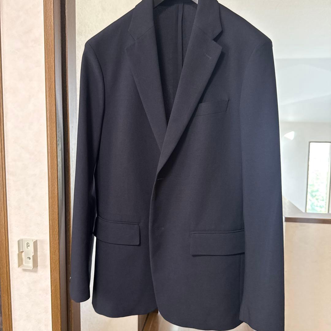ユニクロ 感動ジャケットセットアップ3着　Lネイビー　82×76補正なし