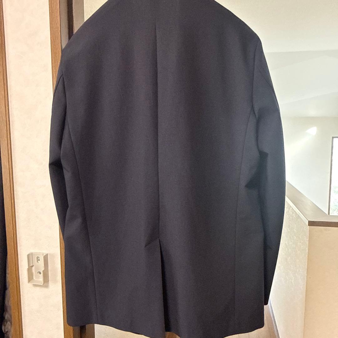 ユニクロ 感動ジャケットセットアップ3着　Lネイビー　82×76補正なし