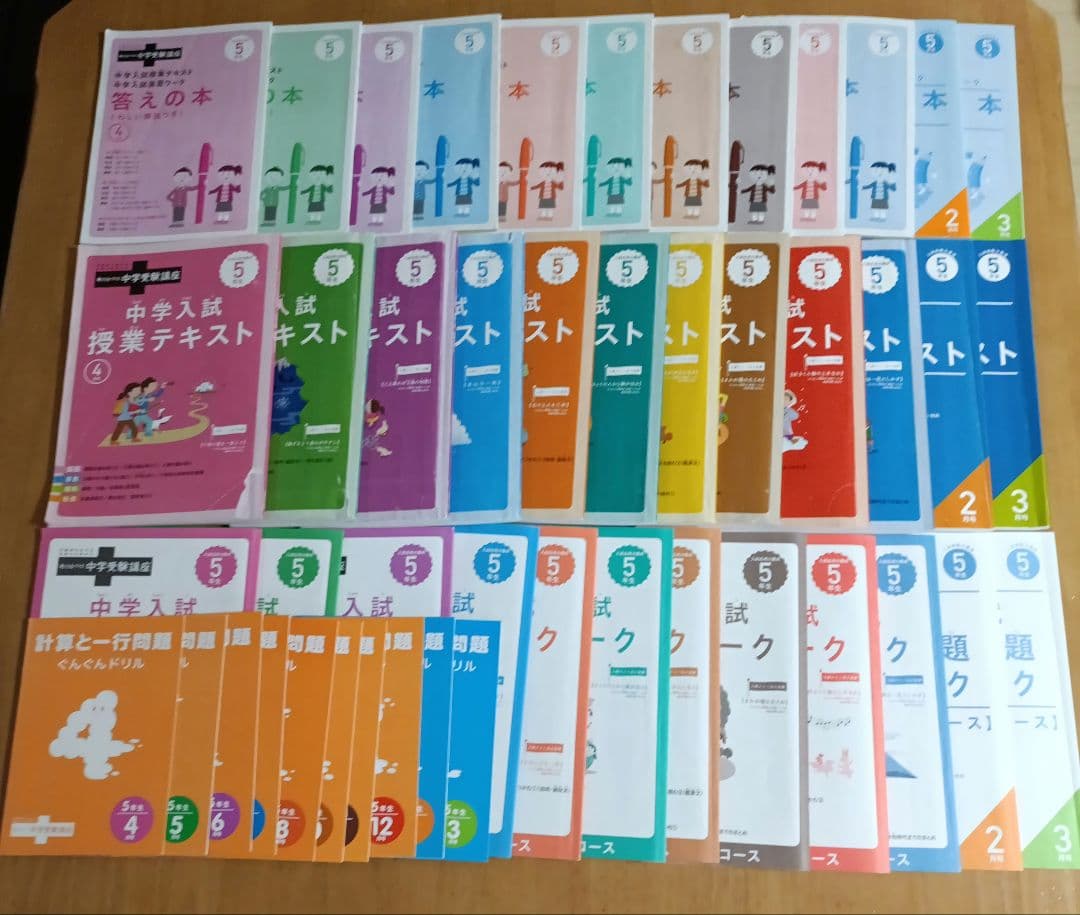 進研ゼミBenesse　5年生　考える力プラス中学受験受験講座　1年分