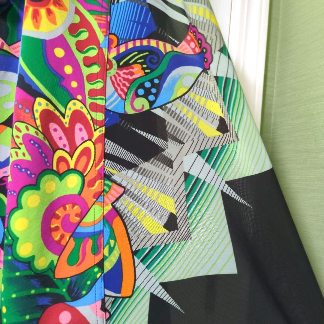 【専用】TOKUKO 1er VOL　チュニック　鳥さん　羽根　植物　カラフル