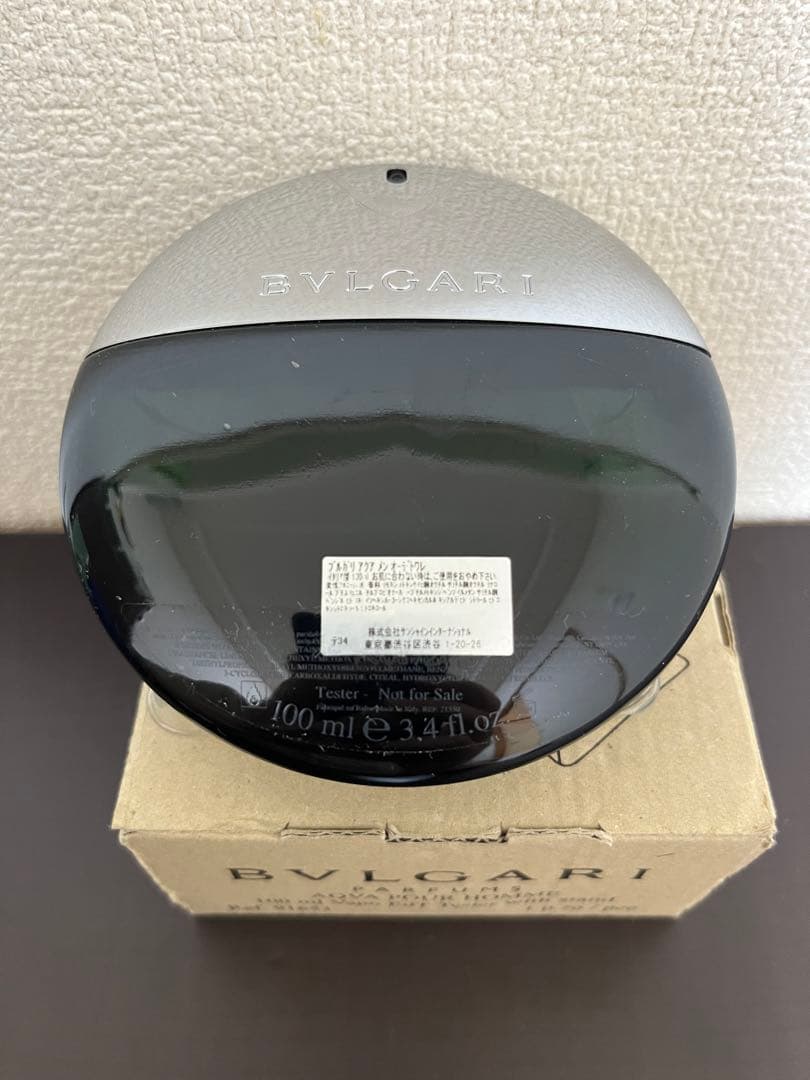 新品 BVLGARI AQVA POUR HOMME 100ml テスター