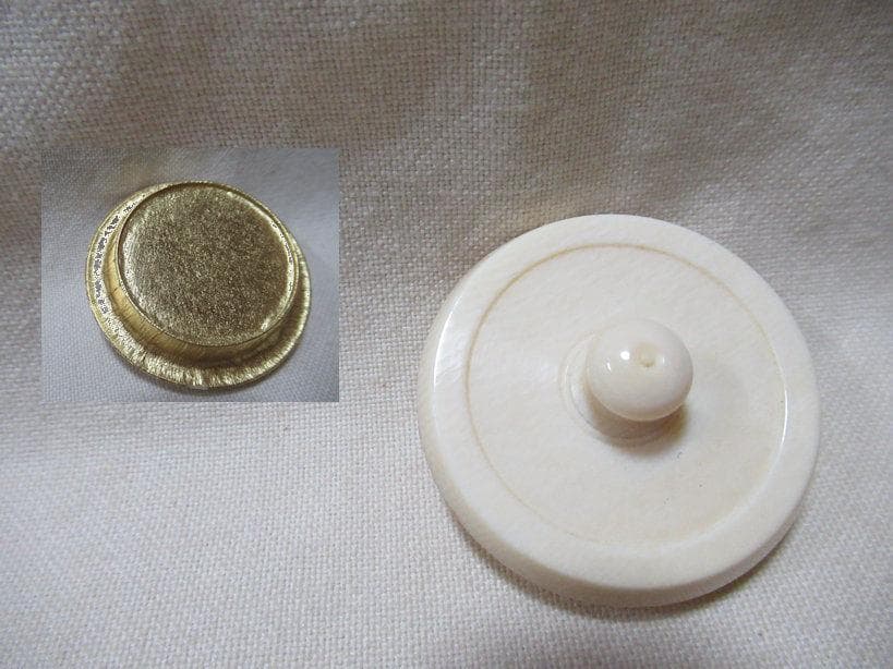 まあちゃん　松本鉄山造　羽室文林茶入　唐物写　共箱