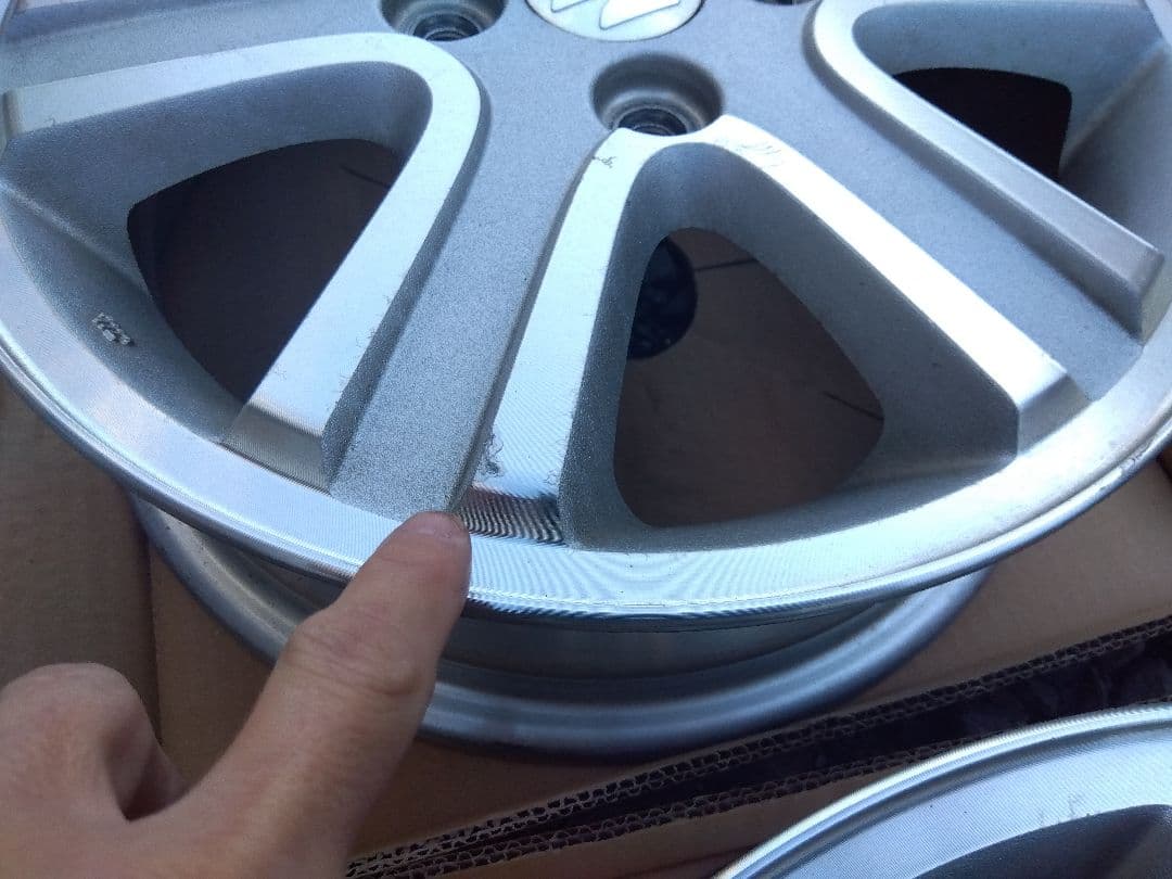 圭*様 スズキ純正　エブリィワゴンDA64W 14インチアルミWHEEL 4本セ