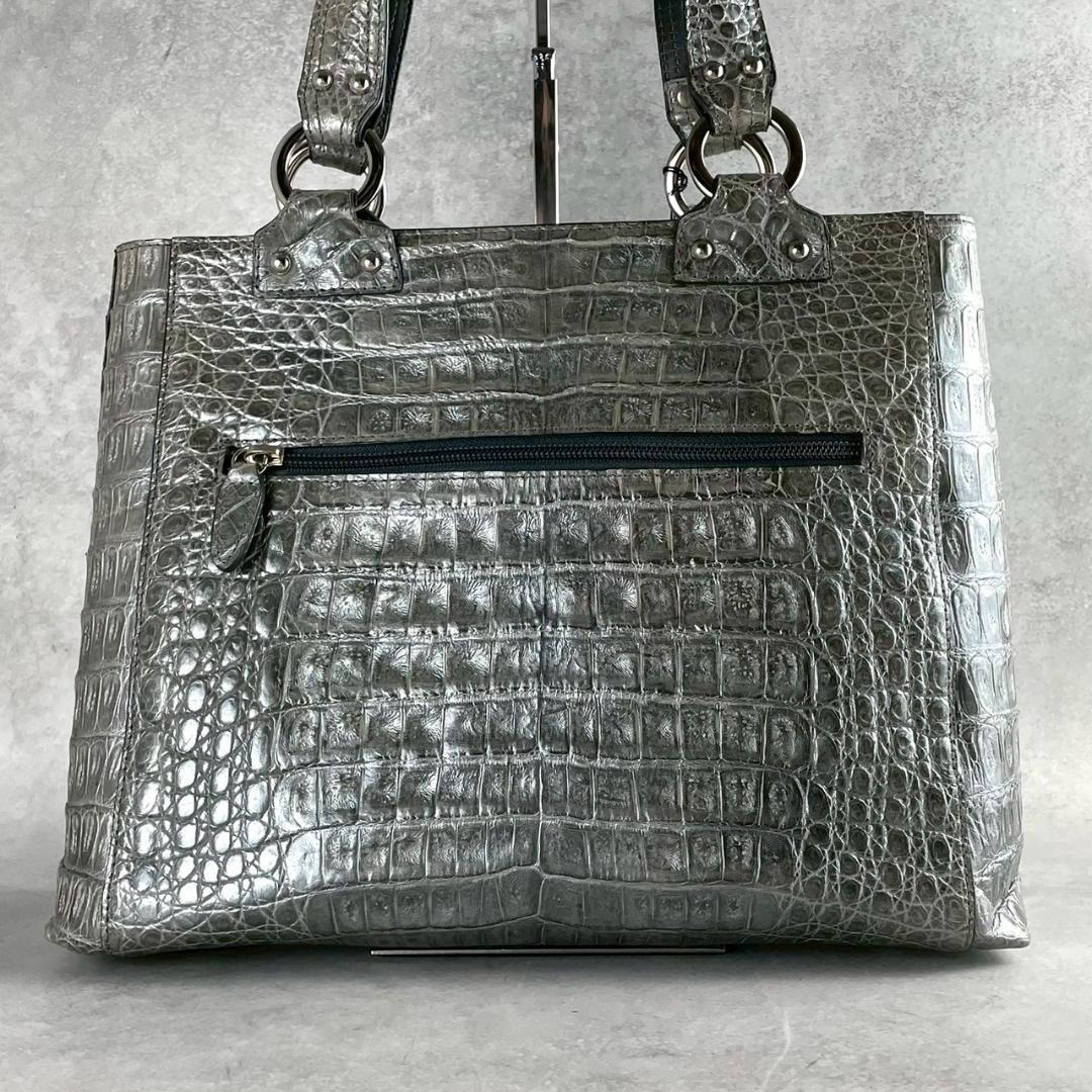 新品未使用✨JRA認定 sanpo リアルクロコダイル センター取り