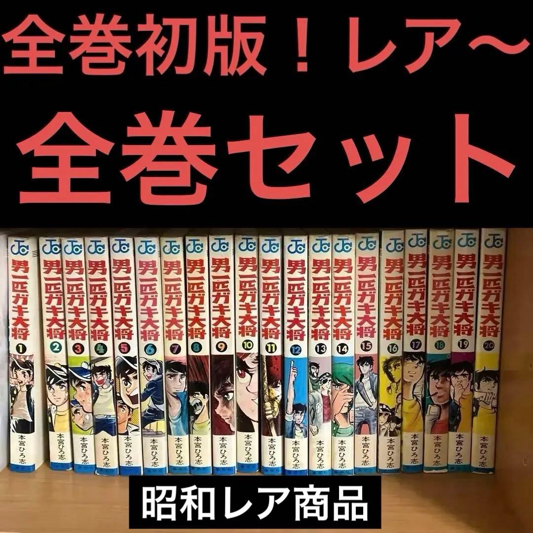 男一匹ガキ大将 全20巻　本宮ひろ志