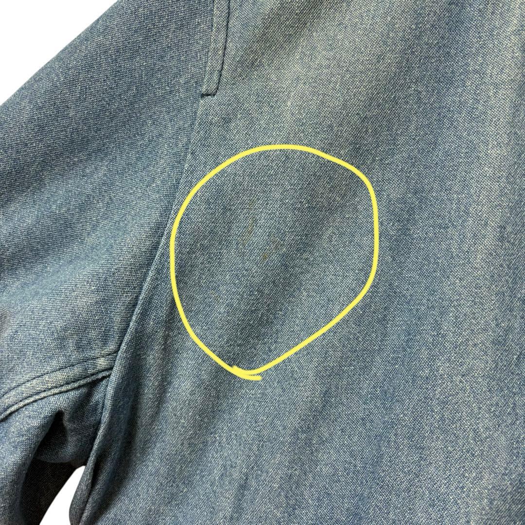 AlphaIndustriesエドウィン企画デニムMA-1フライトジャケット古着