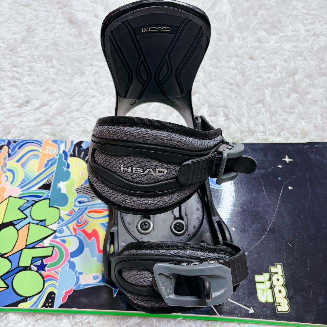 美品　サロモン　スノーボード　セット　ジュニア　ヘッド　ビンディング　115
