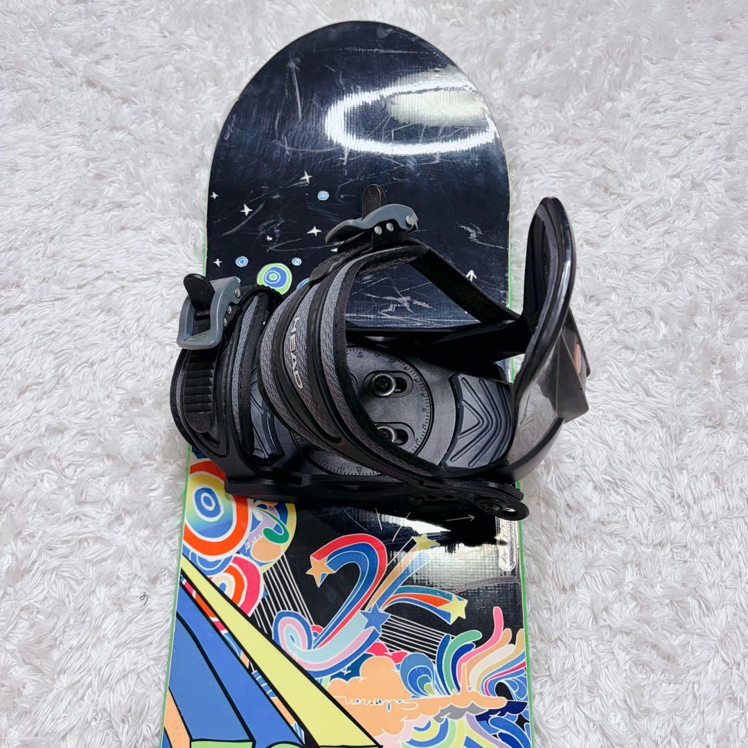 美品　サロモン　スノーボード　セット　ジュニア　ヘッド　ビンディング　115