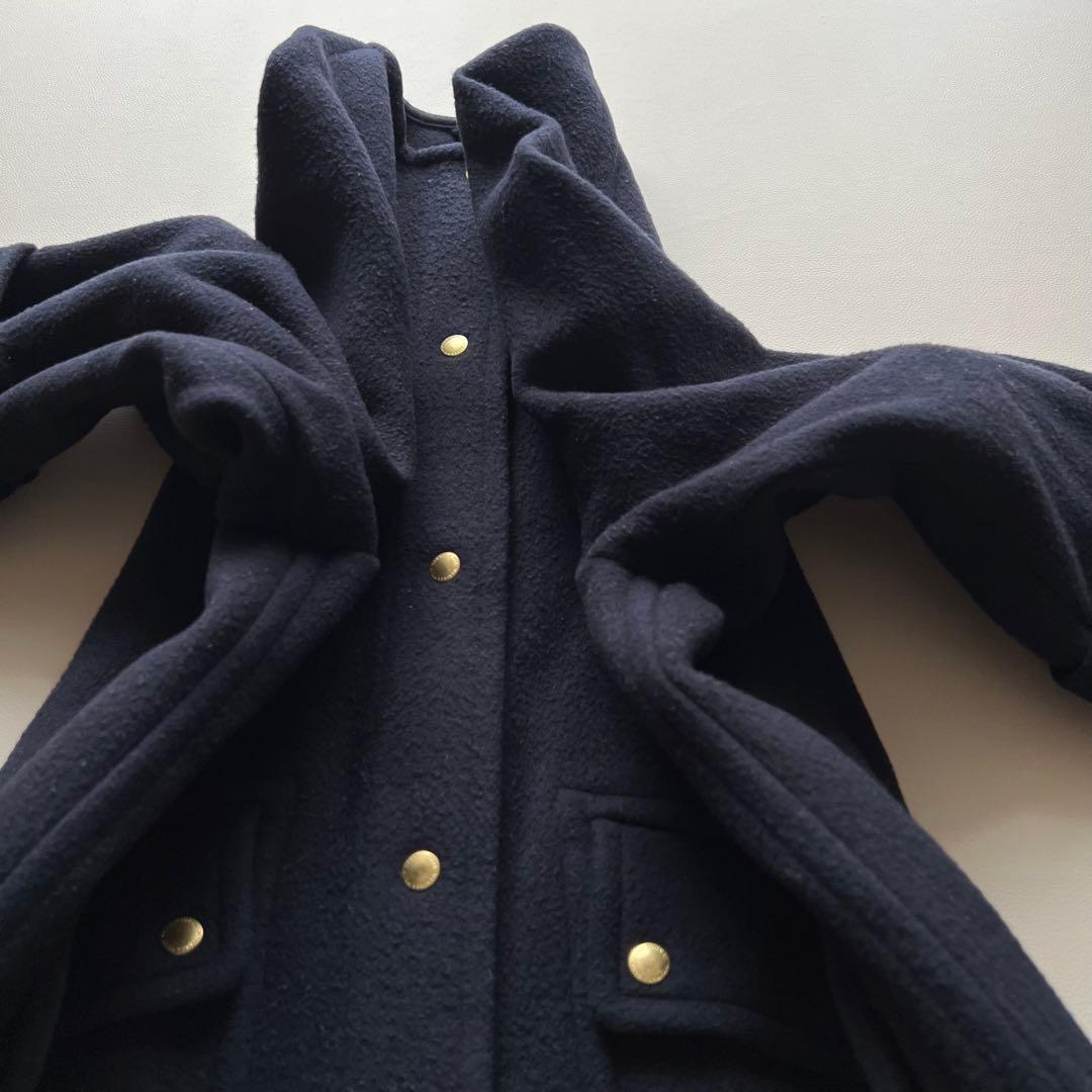 美品✨トラディショナルウェザーウェア　ROMNEY ロムニー　ノーカラーコート