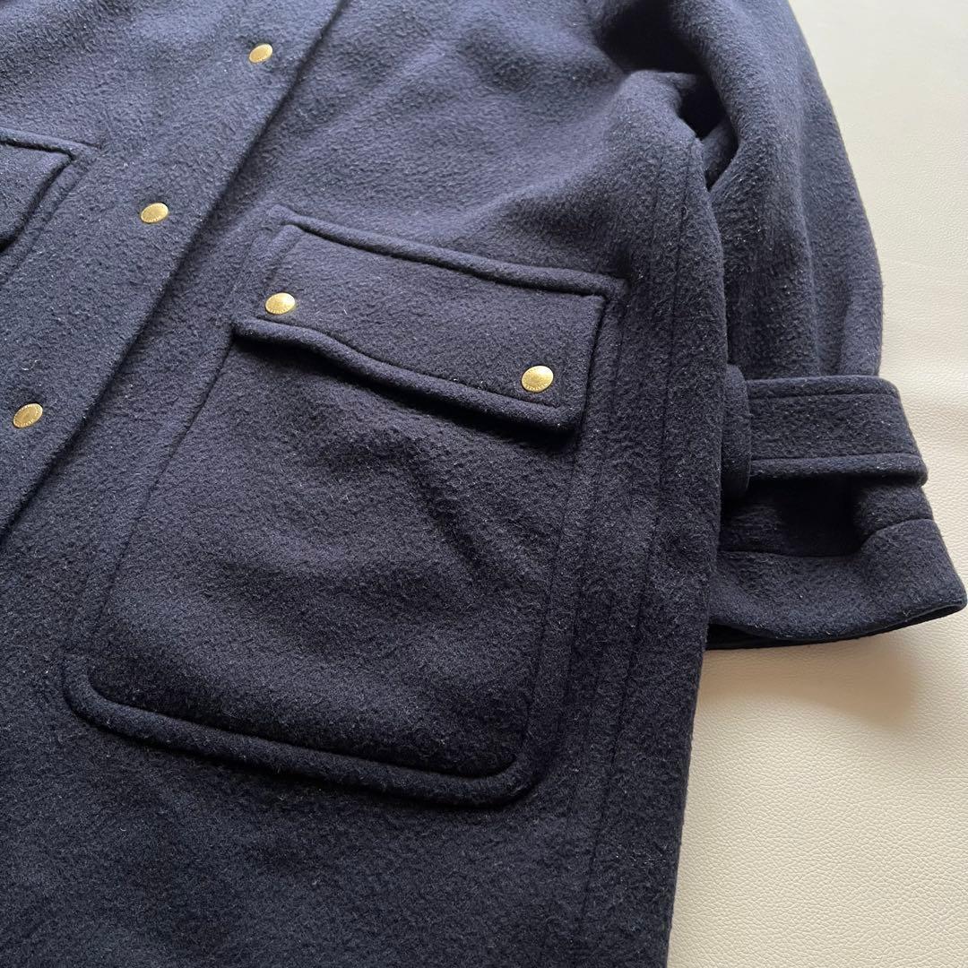 美品✨トラディショナルウェザーウェア　ROMNEY ロムニー　ノーカラーコート