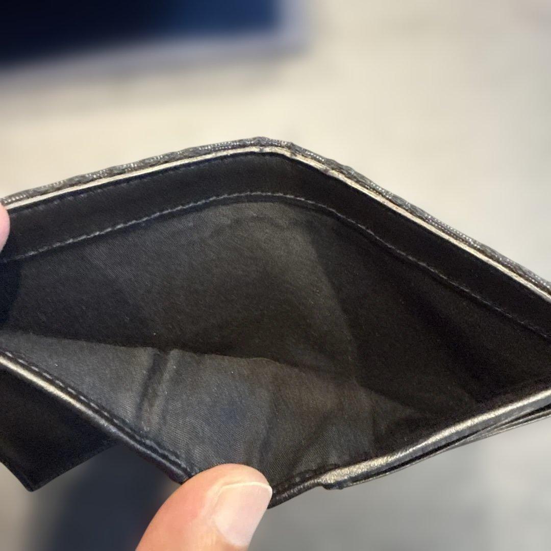 ディオール/DIOR　バーティカル コンパクト カードホルダー / 二つ折り財布