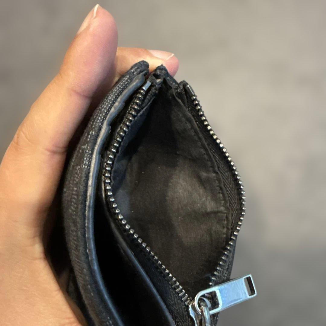 ディオール/DIOR　バーティカル コンパクト カードホルダー / 二つ折り財布