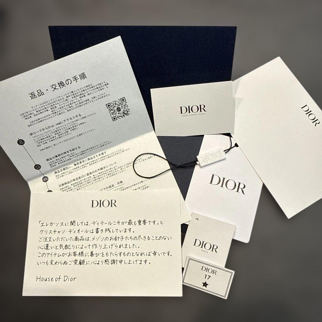 ディオール/DIOR　バーティカル コンパクト カードホルダー / 二つ折り財布