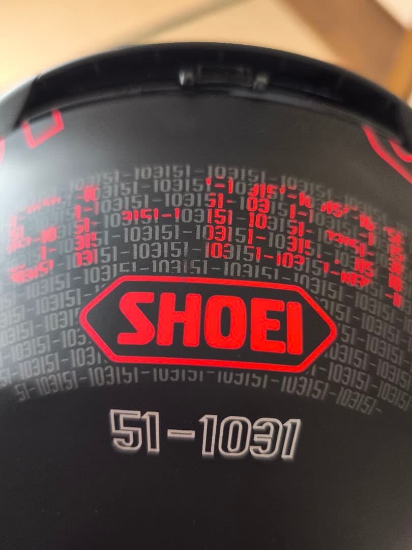 SHOEI ヘルメット Z-7 PERMUTATION Mサイズ